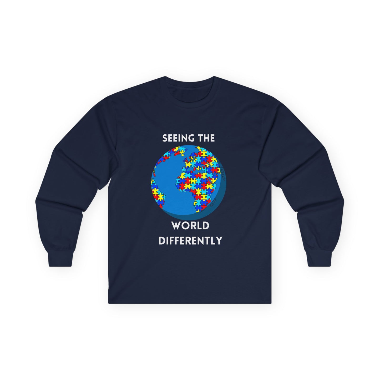 Seeing the World Differently Autism Long Sleeve