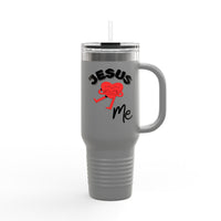 Jesus Loves Me Insulated Travel Mug, 40oz