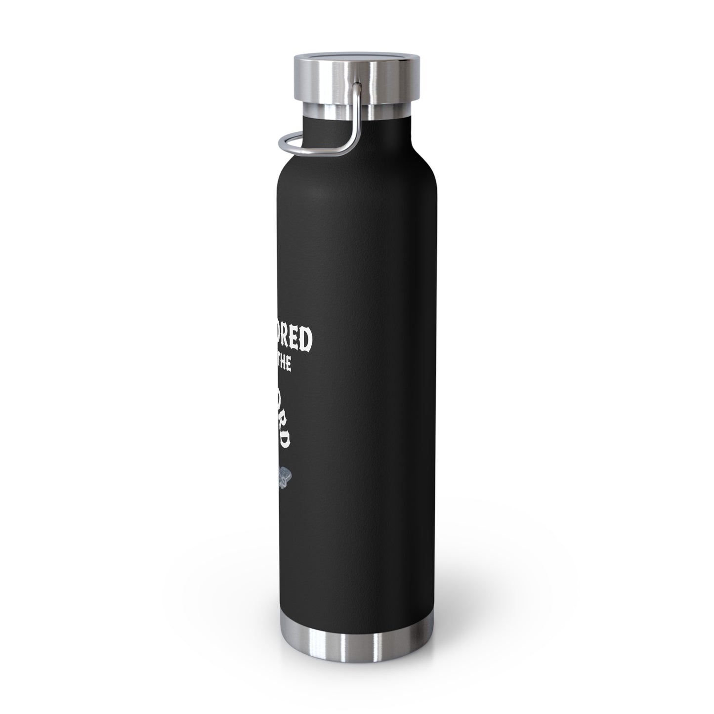 "Anchored in the Lord" 22oz Insulated Water Bottle — White