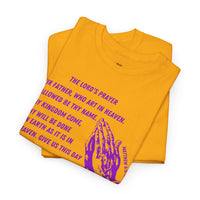 The Lord’s Prayer T-Shirt - Purple