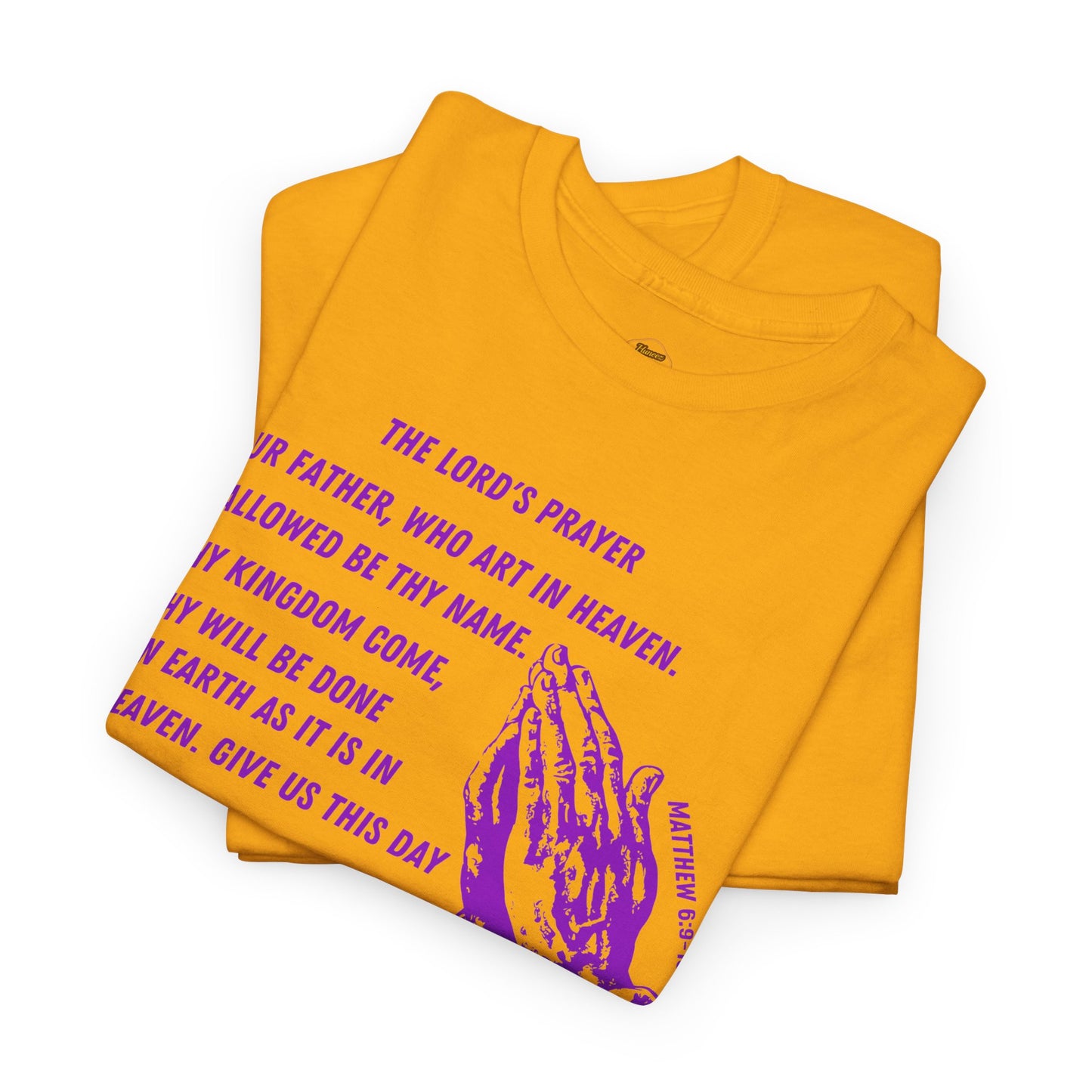 The Lord’s Prayer T-Shirt - Purple