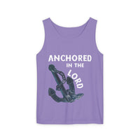 Anchored in the Lord Tank Top - White