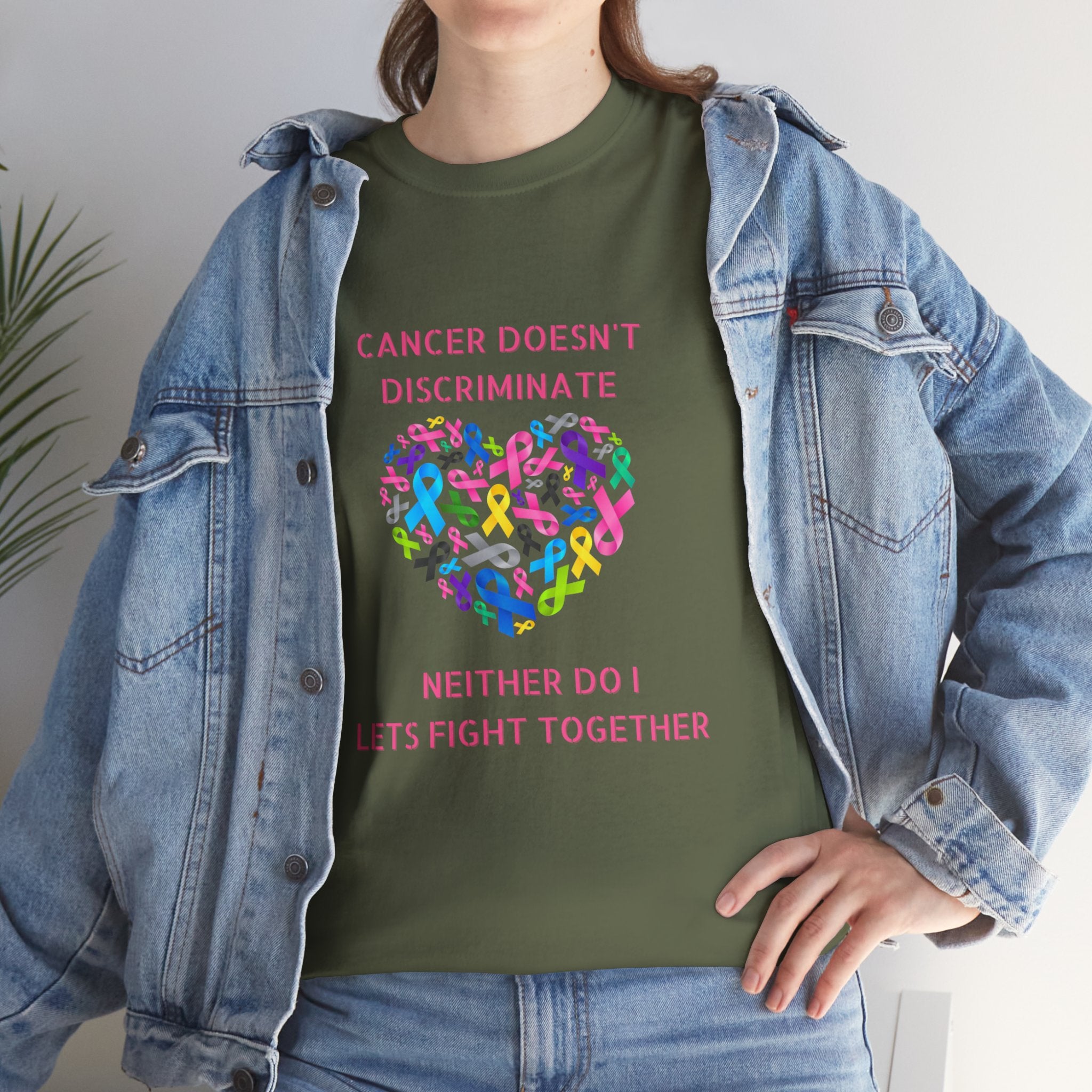 Cancer Doesn't Discriminate Support Tee
