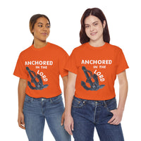 Anchored in the Lord T-Shirt - White