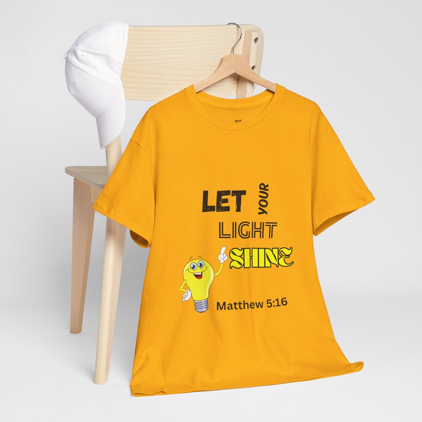 Let Your Light Shine T-Shirt – Matthew 5:16