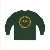 Jesus Crown of Thorns Long Sleeve Tee