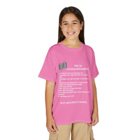 10 Commandments Youth T-shirt - White