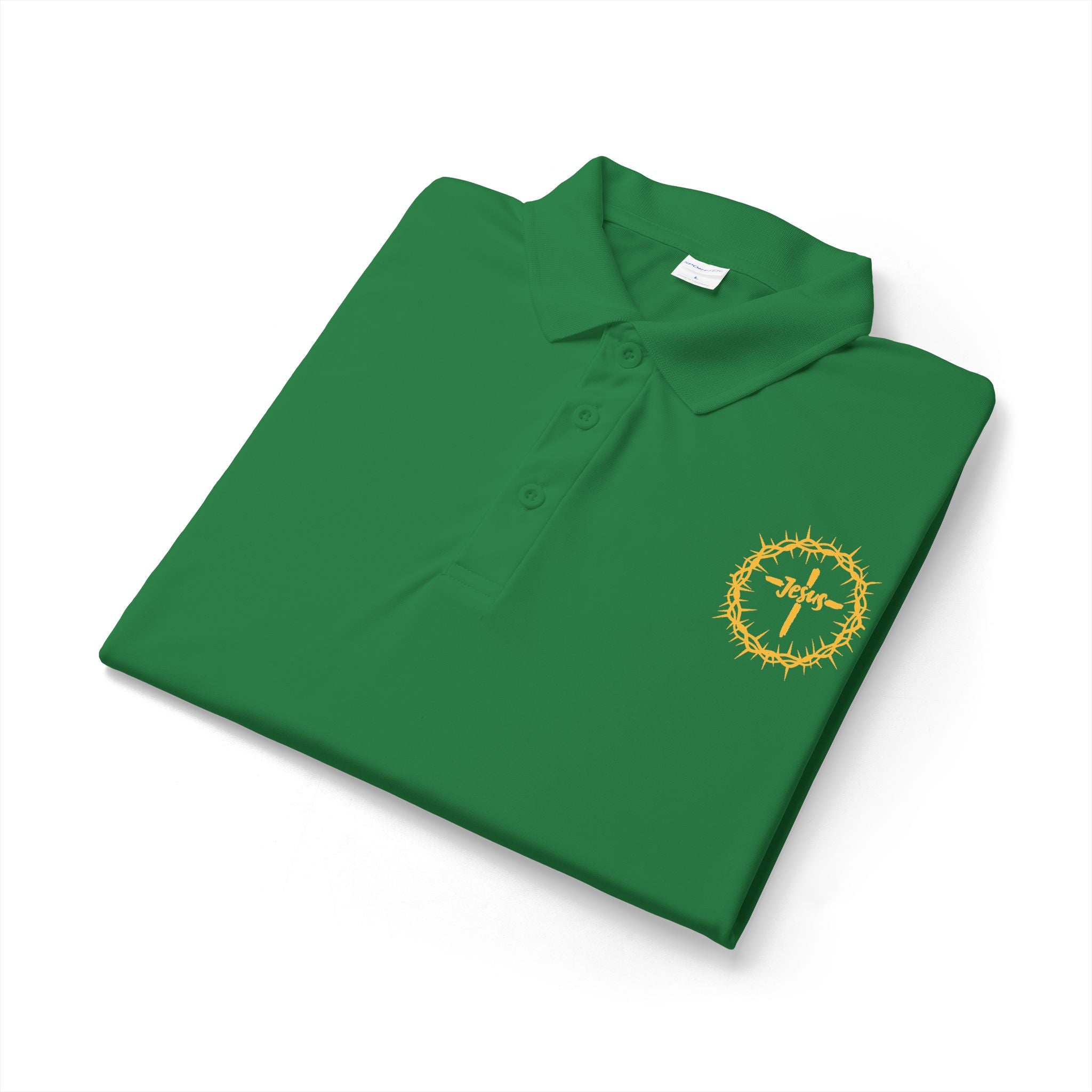 Jesus Crown of Thorns Polo
