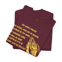 The Lord's Prayer T-Shirt - Gold