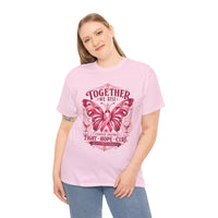 Together We Rise Breast Cancer Awareness T-Shirt — Fight Hope Cure Tee