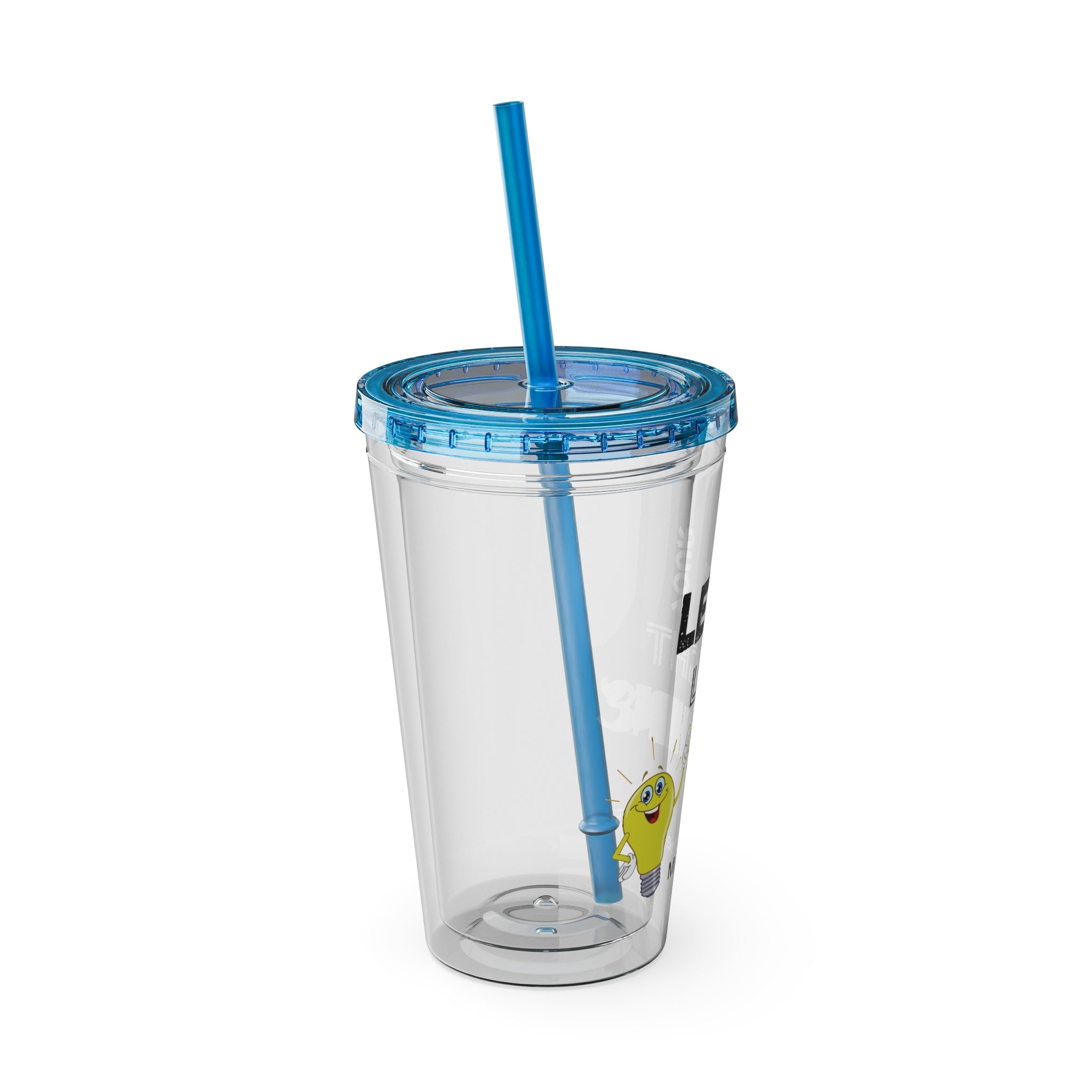 Let Your Light Shine 16oz Tumbler With Straw