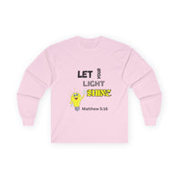 Let Your Light Shine Long Sleeve Tee