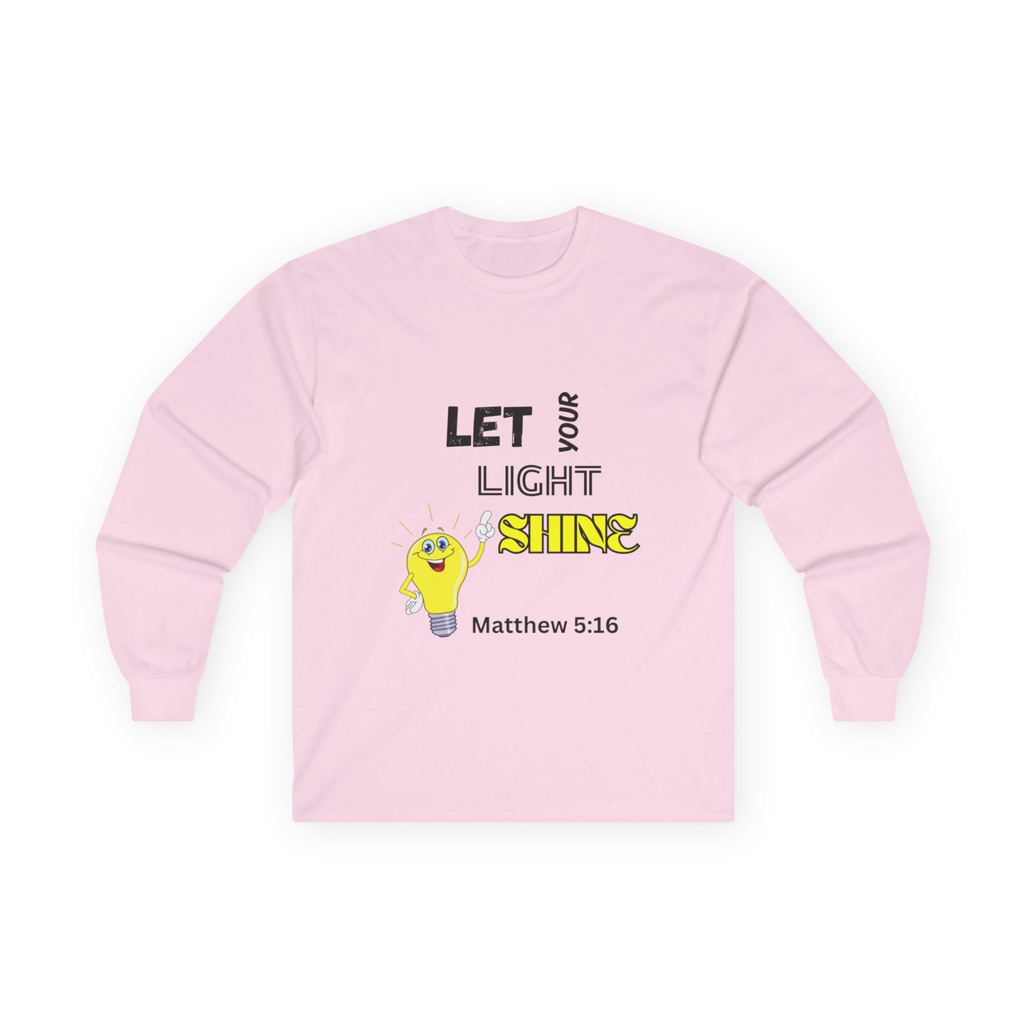 Let Your Light Shine Long Sleeve Tee