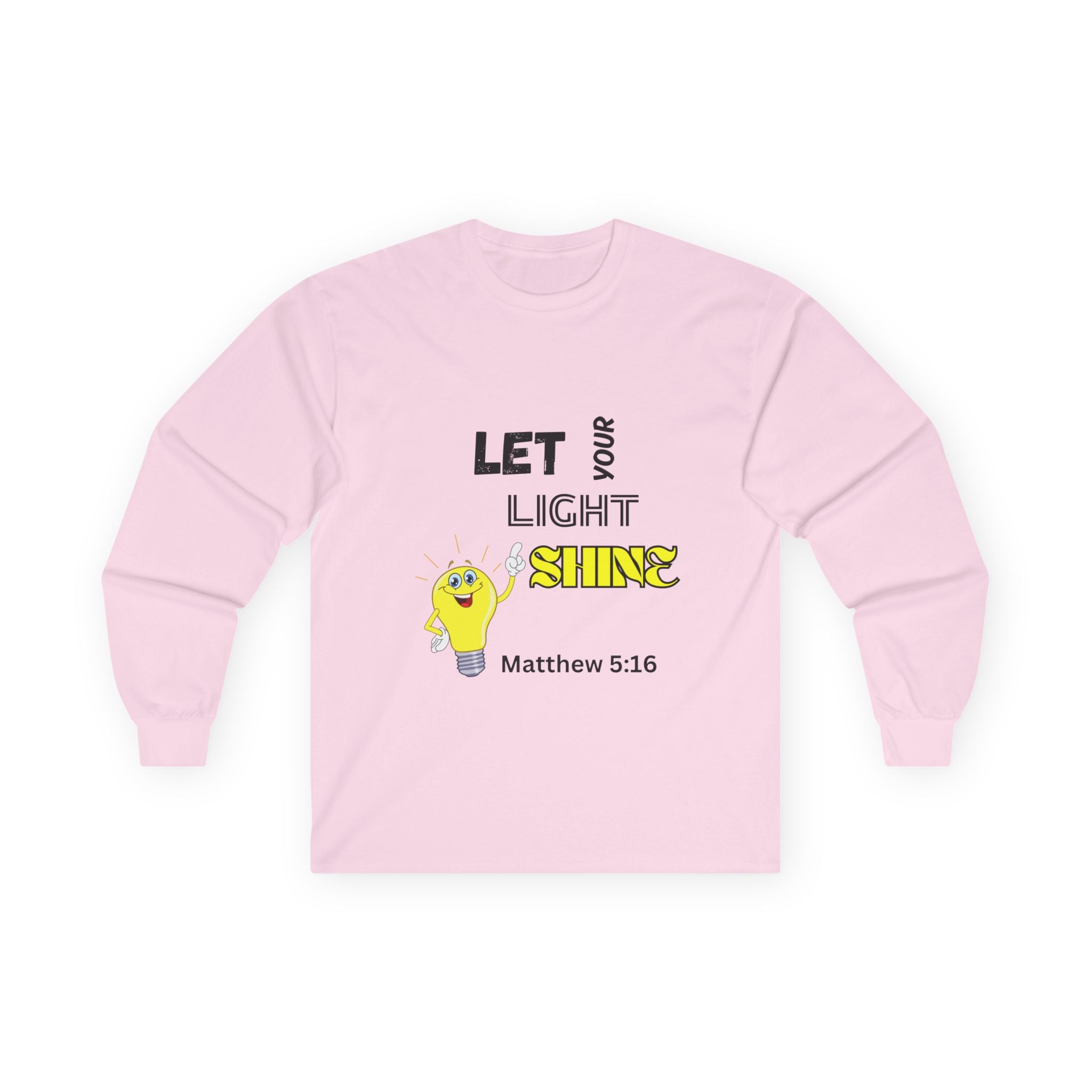 Let Your Light Shine Long Sleeve Tee