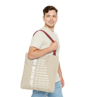 Christian JESUS IS Tote Bag - Sand