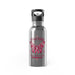 Together We Rise Butterfly Breast Cancer 20oz Stainless Steel Water Bottle With Straw