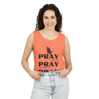 Pray On It, Pray Over It, Pray Through It Tank Top