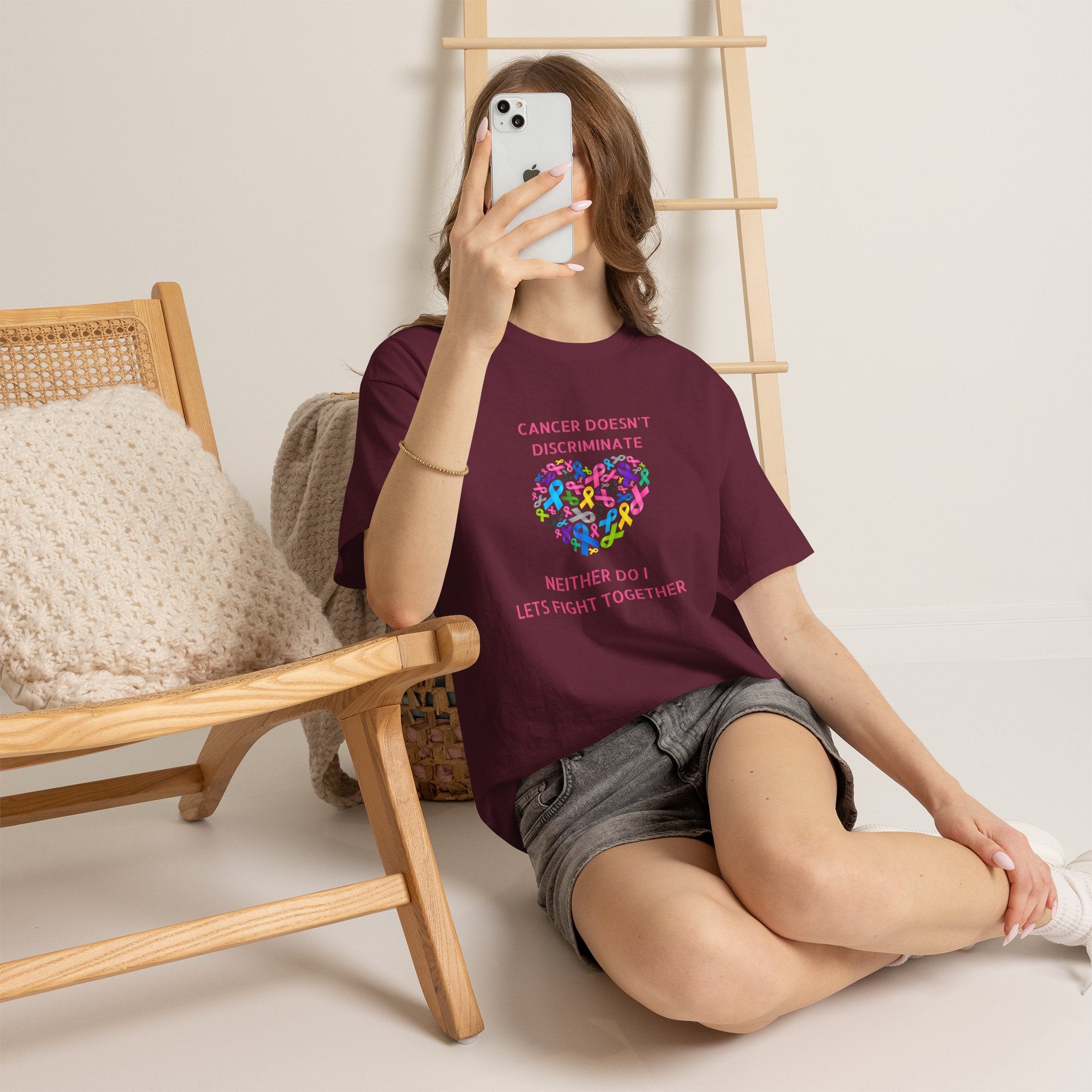 Cancer Doesn't Discriminate Support Tee