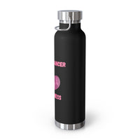Butterfly Breast Cancer Awareness 22oz Insulated Water Bottle