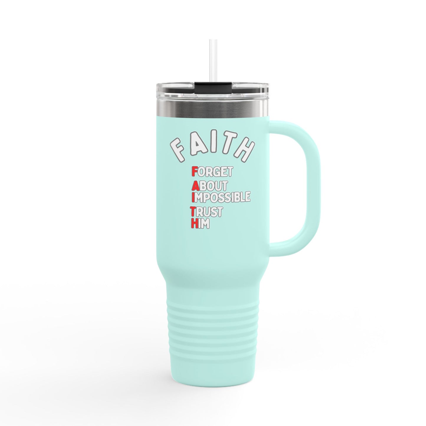 Faith Insulated Travel Mug, 40oz