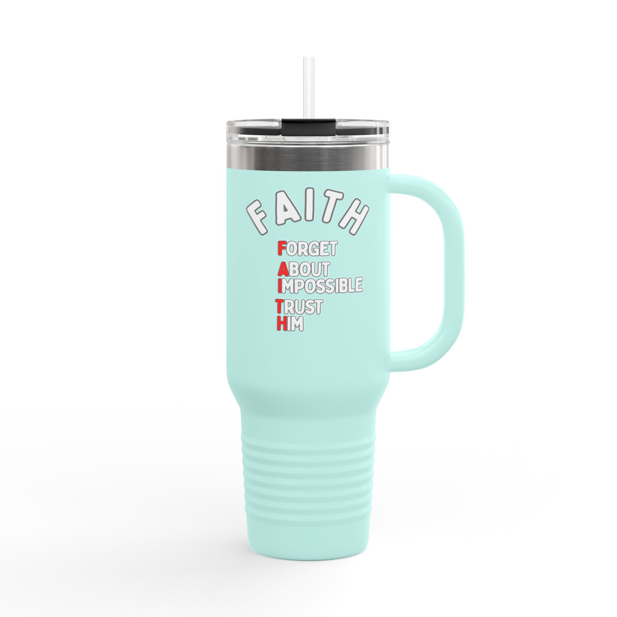Faith Insulated Travel Mug, 40oz