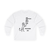 The Righteous Are Bold as a Lion Tee - Proverbs 28:1
