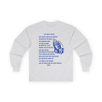 The Lord's Prayer Long Sleeve Tee - Blue
