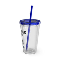 Anchored in the Lord 16oz Tumbler with Straw