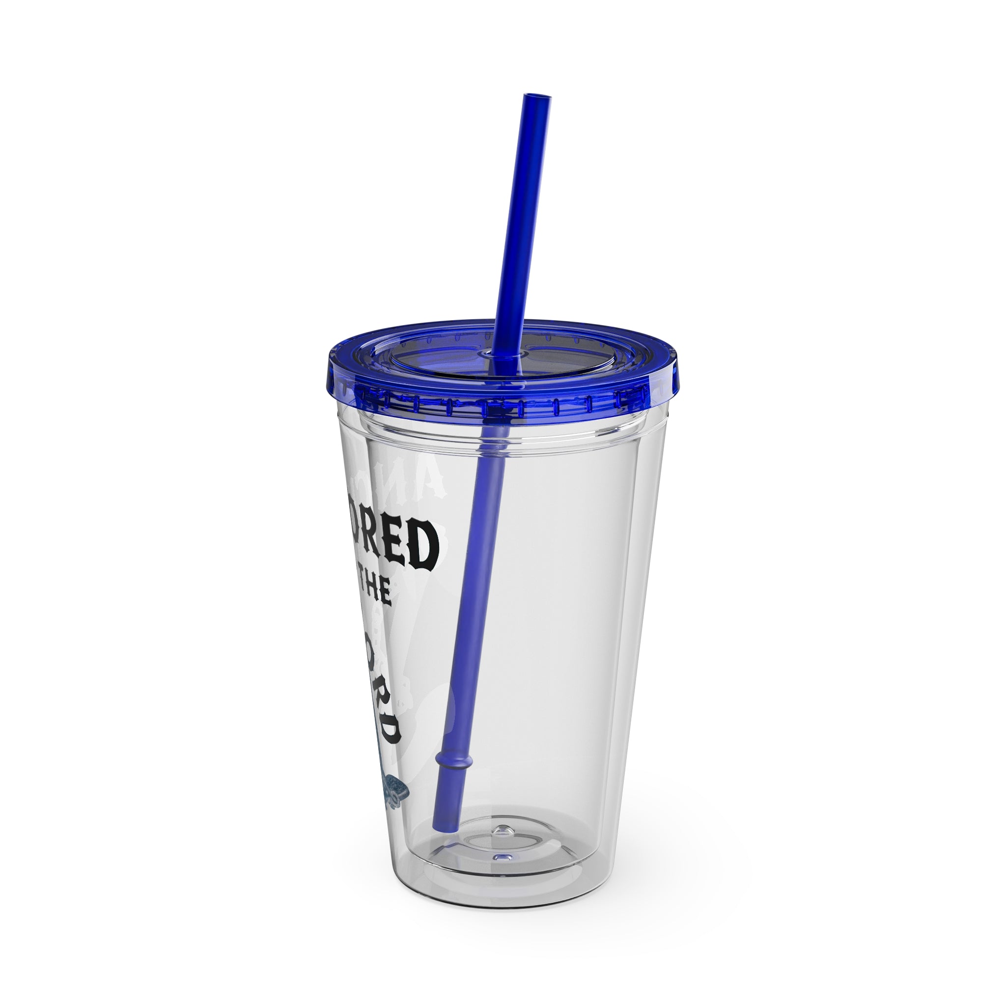 Anchored in the Lord 16oz Tumbler with Straw