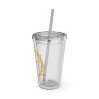 Jesus Crown of Thorns 16oz Tumbler with Straw