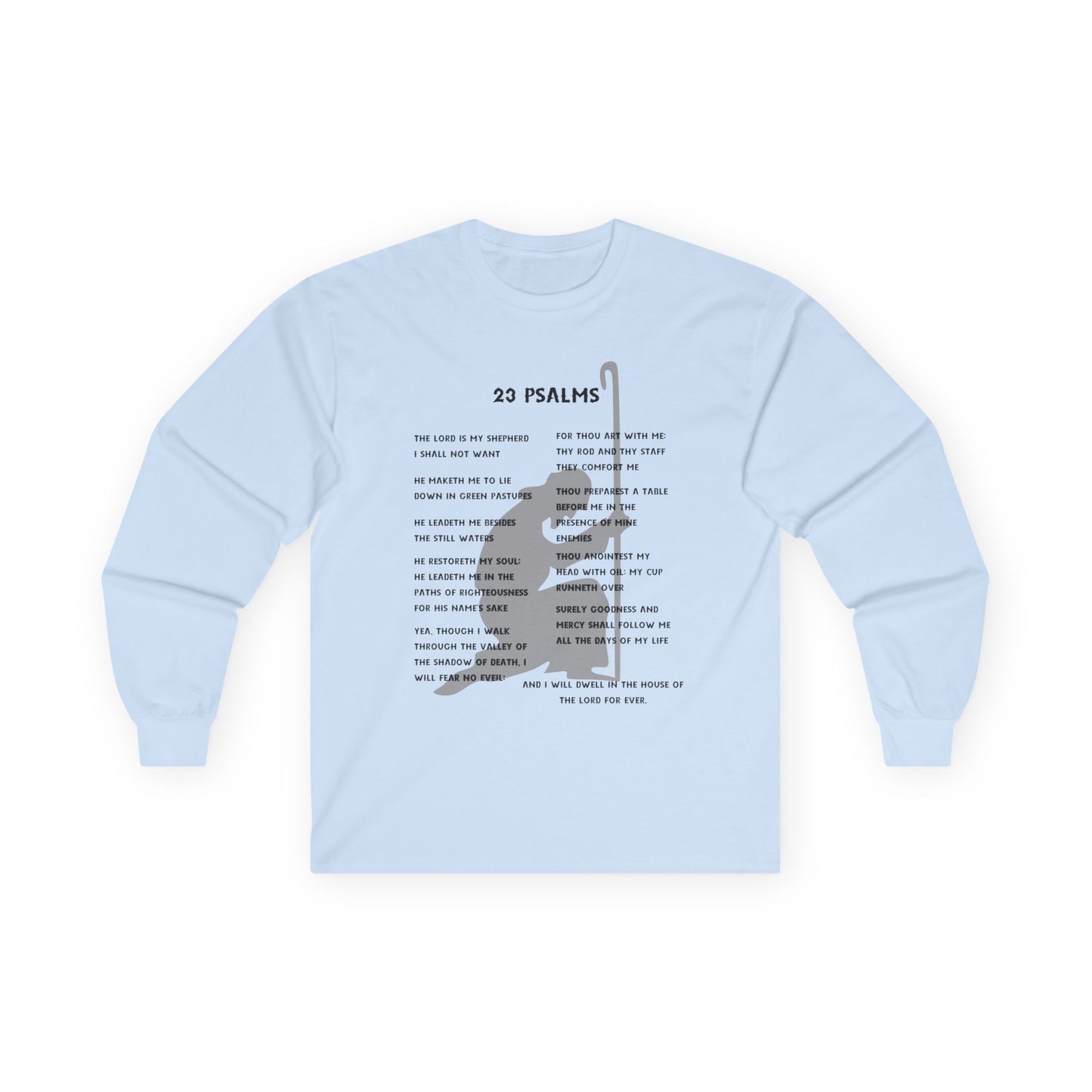 23 Psalms Long Sleeve - Black