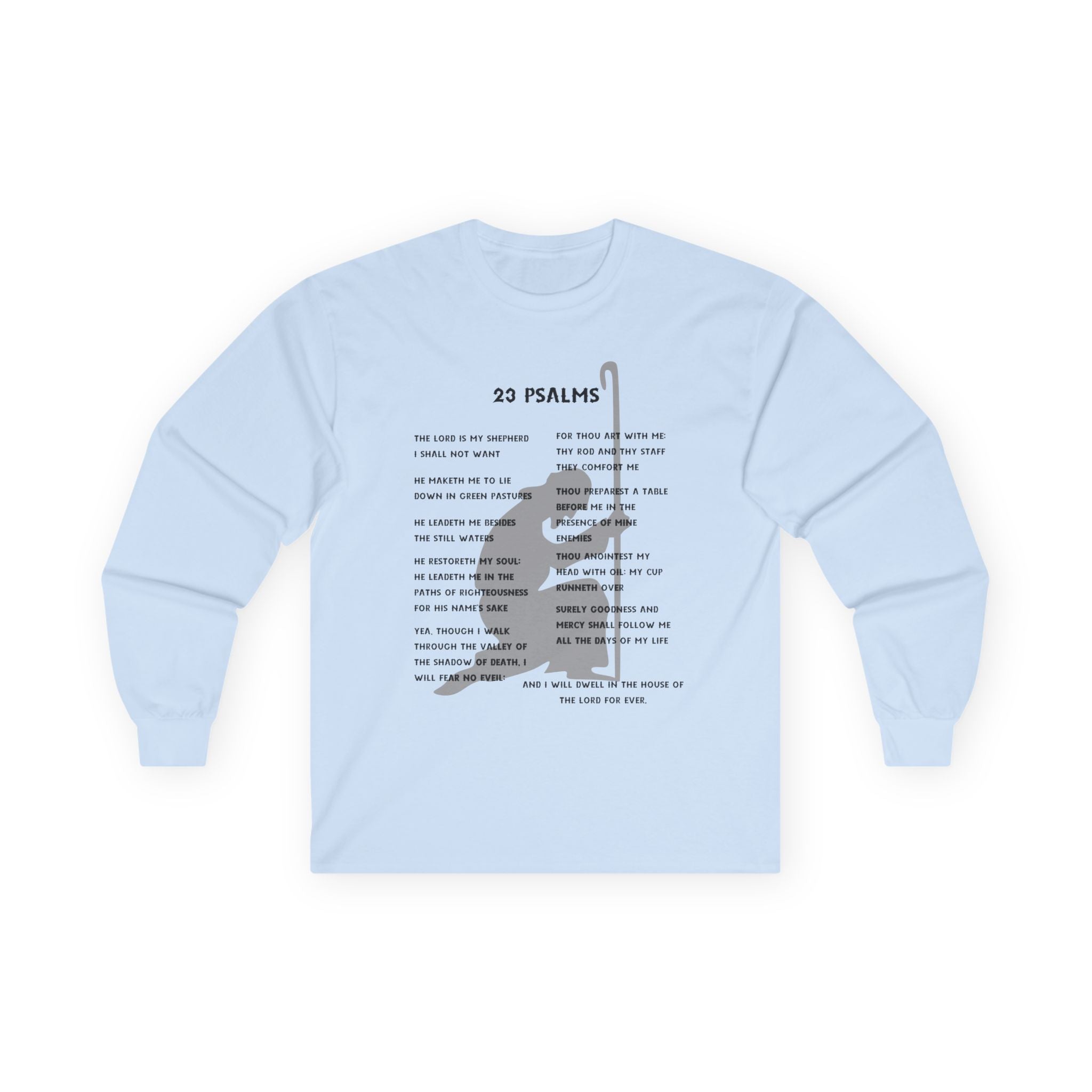 23 Psalms Long Sleeve - Black