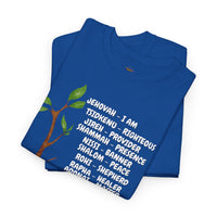Characteristic Names of God T-Shirt - White