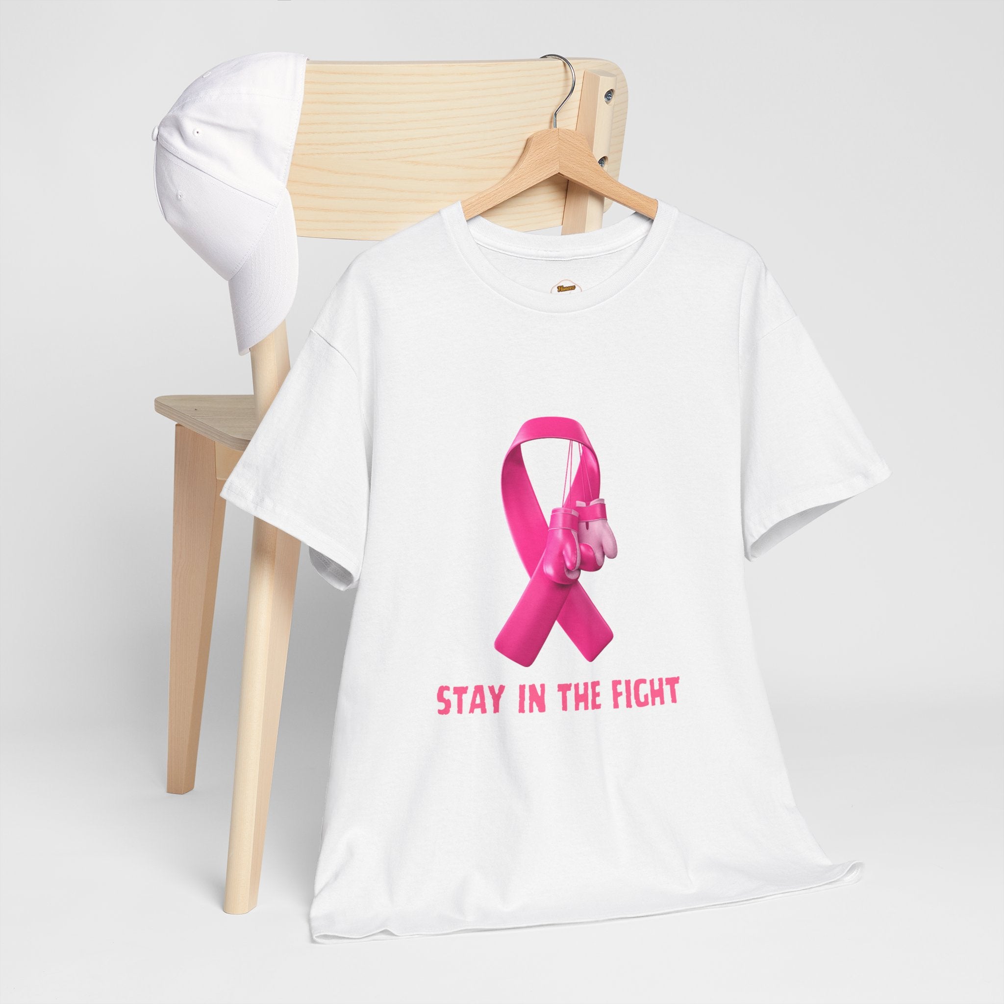 Stay in the Fight Pink Ribbon T-Shirt
