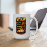 Push White Coffee Mug - Bible (11oz/15oz)