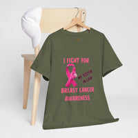 I Fight For My Sister-In-Law Pink Ribbon Shirt