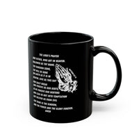 The Lord’s Prayer Black Coffee Mug (11oz/15oz)