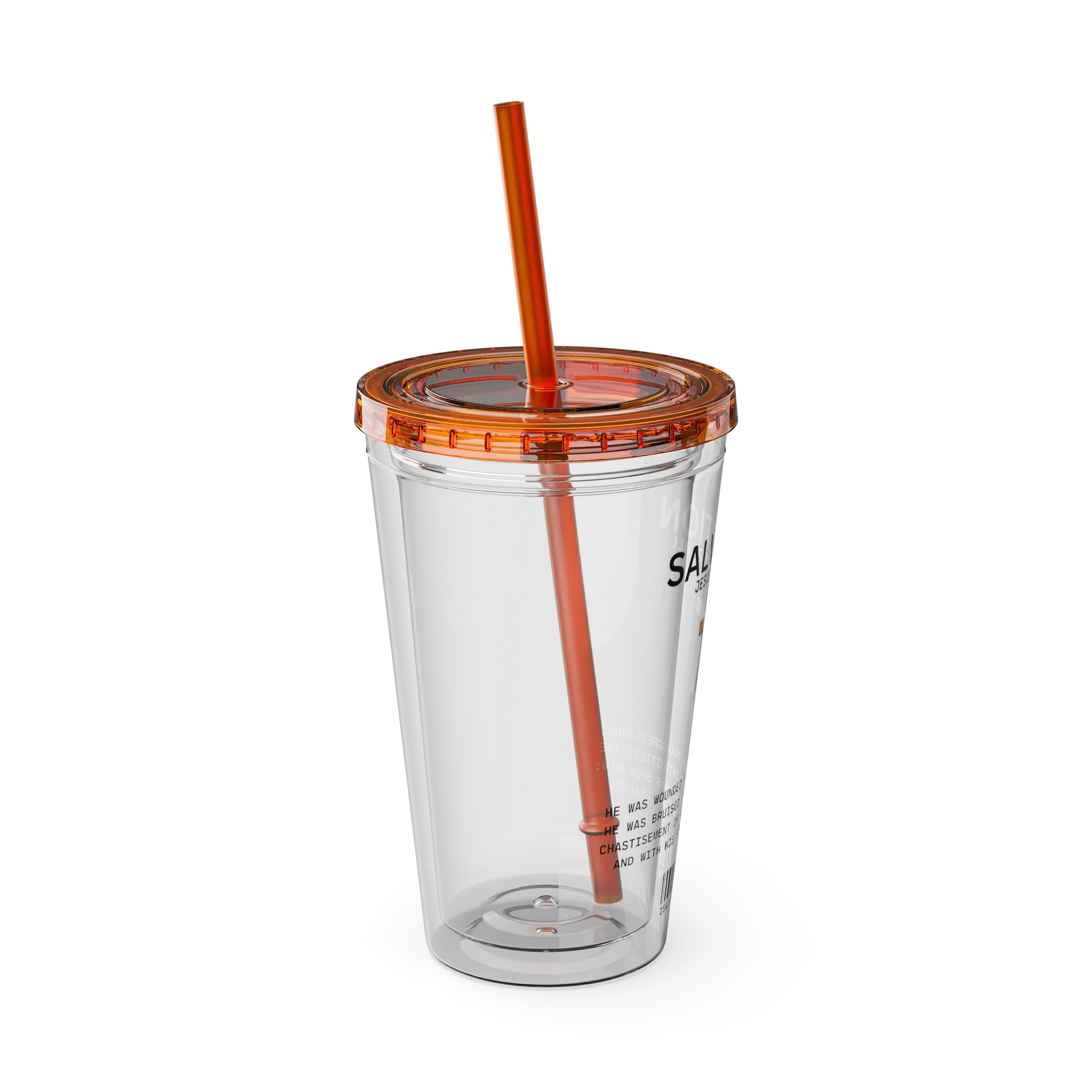 Salvation - Jesus Paid 16oz Tumbler with Straw