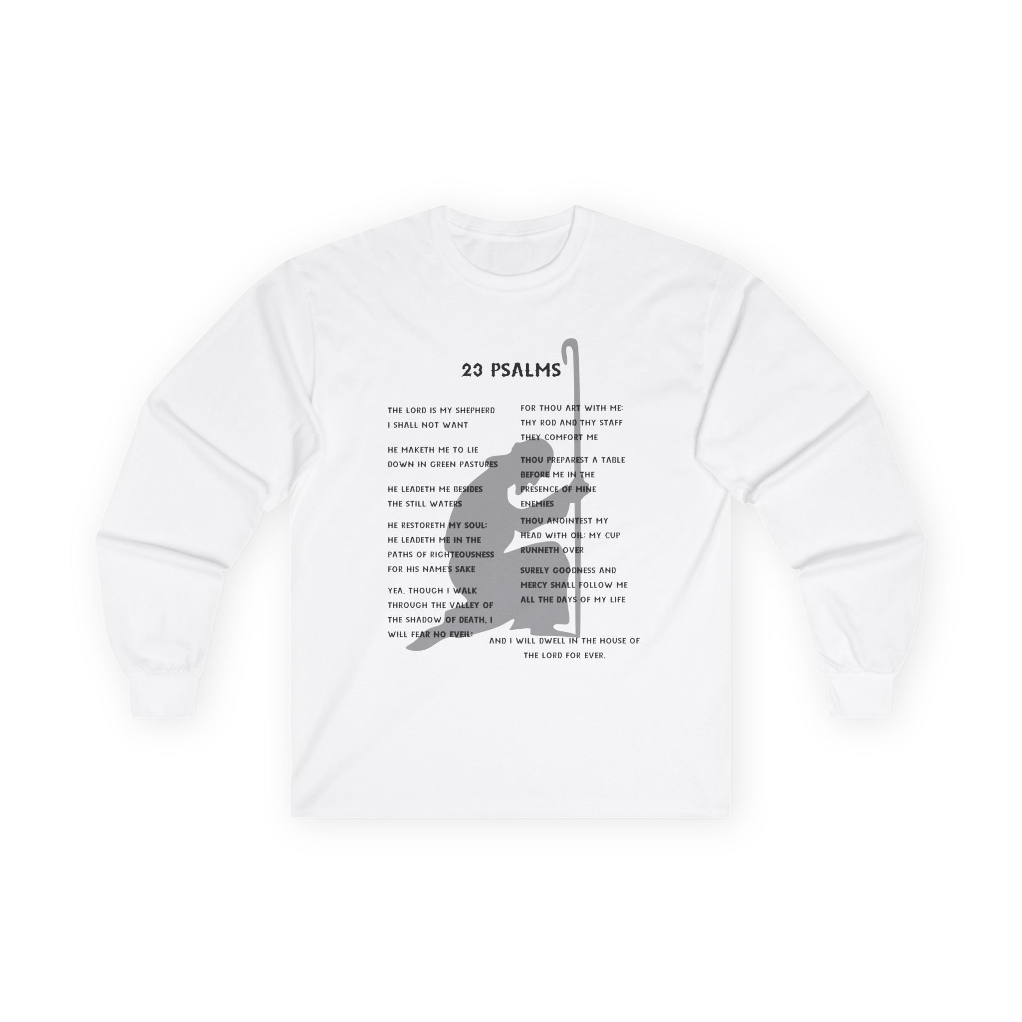 23 Psalms Long Sleeve - Black