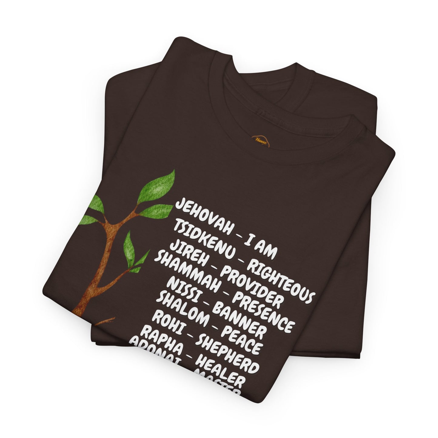 Characteristic Names of God T-Shirt - White