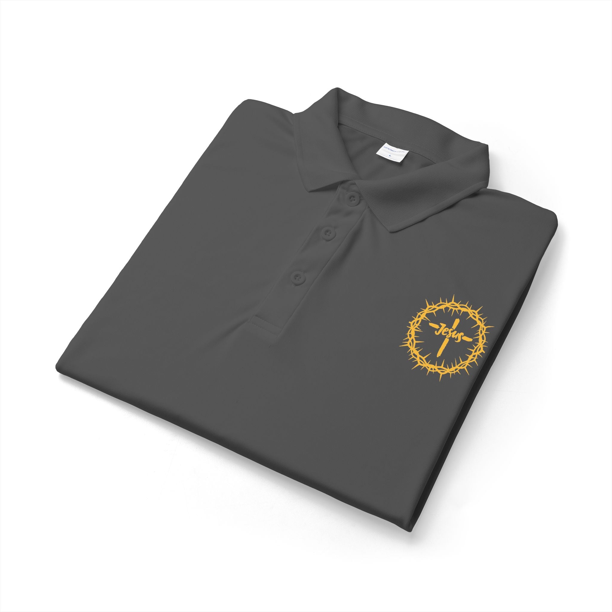 Jesus Crown of Thorns Polo