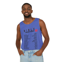 Bible Emergency Numbers Tank Top - Black