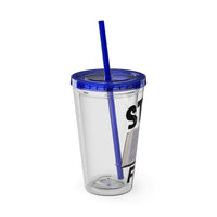 Stay Fed 16oz Tumbler with Straw