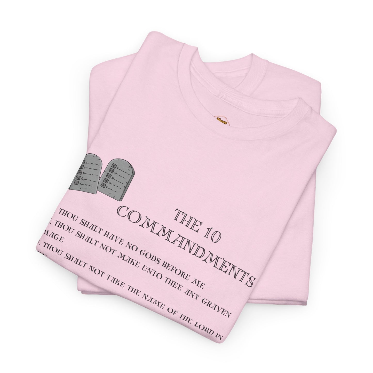 10 Commandments T-Shirt - Black
