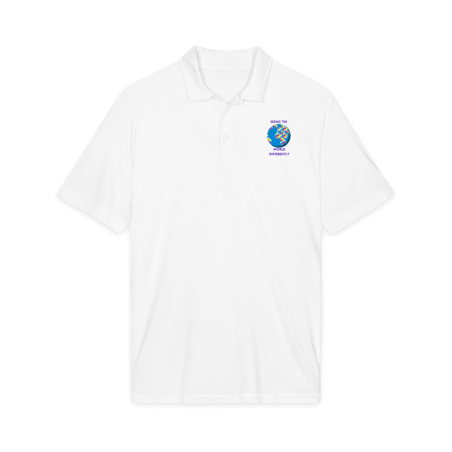 Seeing the World Polo - Blue