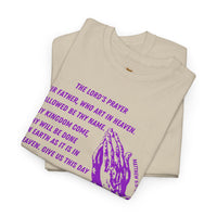 The Lord’s Prayer T-Shirt - Purple