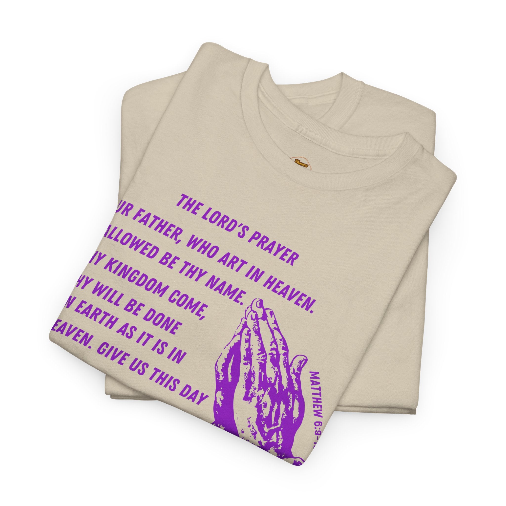 The Lord’s Prayer T-Shirt - Purple