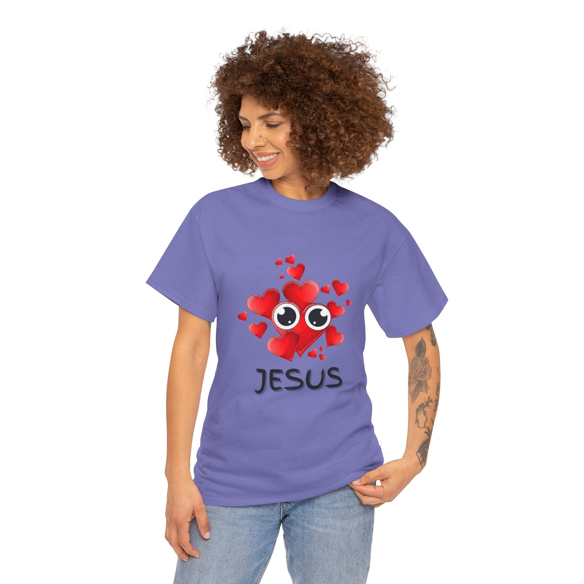Eye Love Jesus Tee - Black
