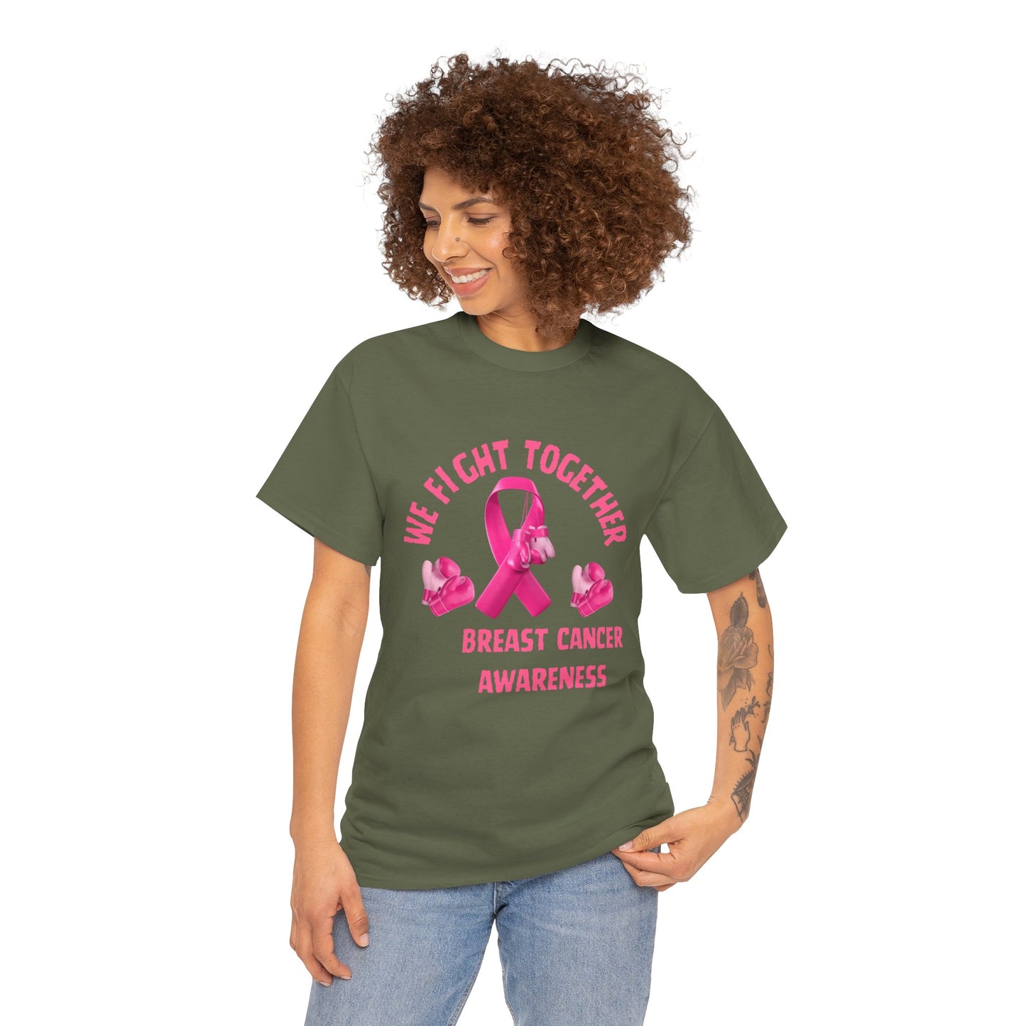 We Fight Together Breast Cancer Awareness Tee