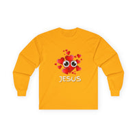 Eye Love Jesus Long-Sleeve - White